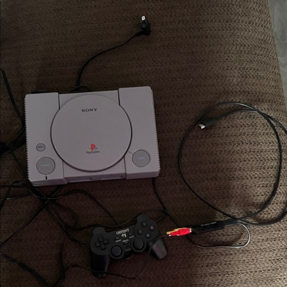 Sony Other - Sony PlayStation 1 Console with Controller and Cables